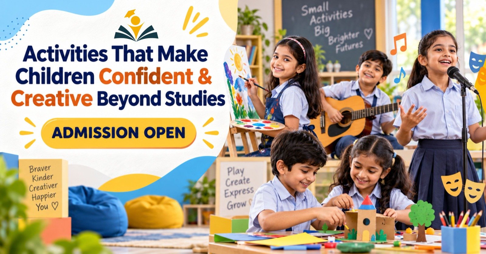 https://www.bestcbseschoolinhowrah.in/Beyond Studies: Activities That Build Confident & Creative Children